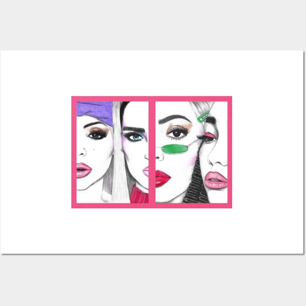 Little Mix Bounce Back Wall Art by lureason